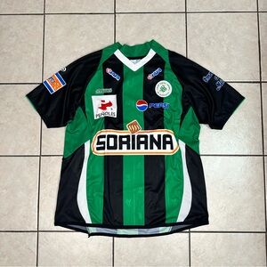 Vintage Mens X-Large 2000s Liga MX Club Santos Laguna Away Kit Soccer Jersey